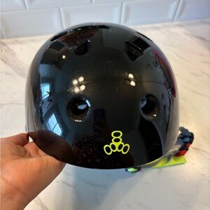 Black Skate Helmet
